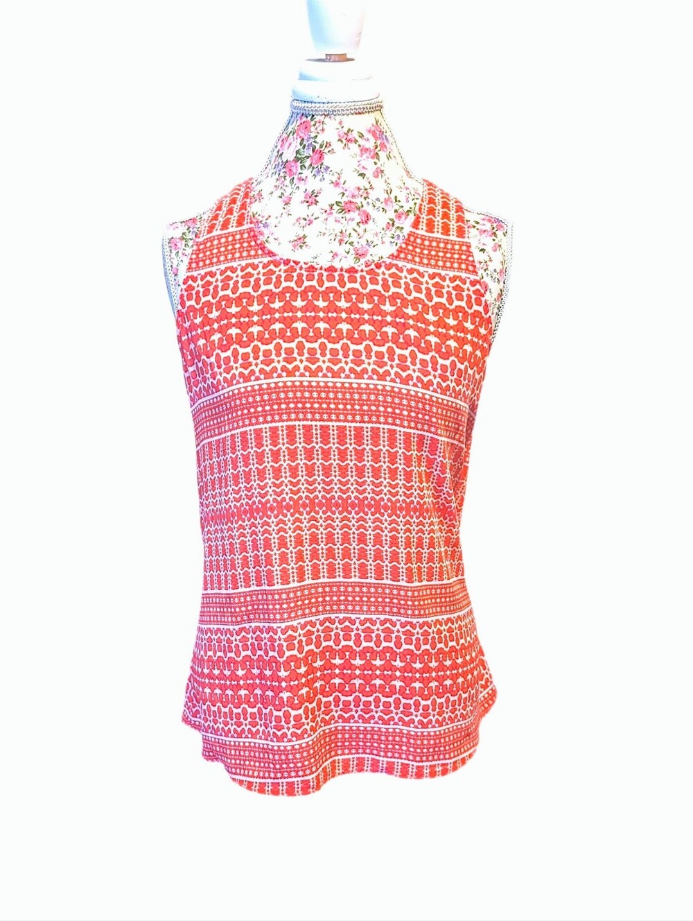 Cynthia Rowley Racerback Blousy Tank